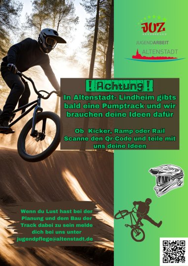 Flyer Umfrage Pumptrack (Dokument (A4)) - 1